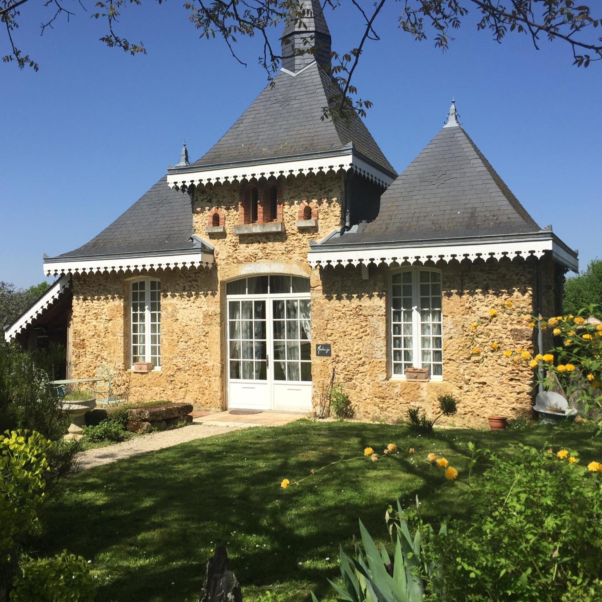 Maison D'Hotes Lassaubatju Hontanx Exterior foto